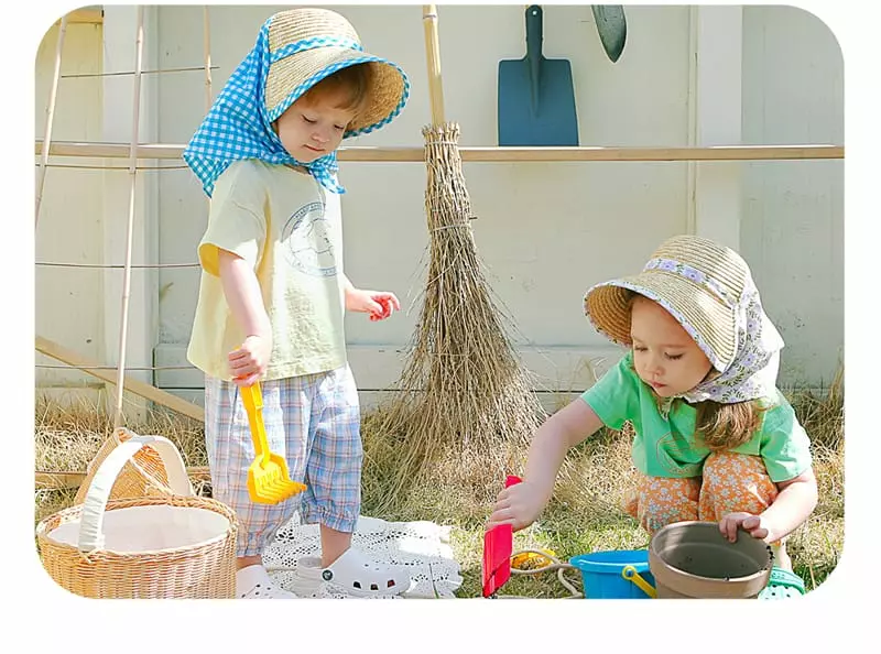 Amber - Korean Children Fashion - #childofig - Clay Summer Hat