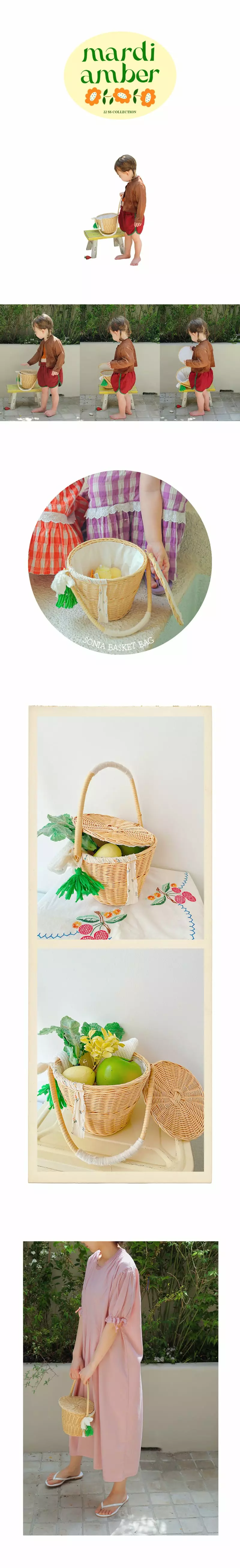 Amber - Korean Children Fashion - #childrensboutique - Shonia Basket Bag - 2