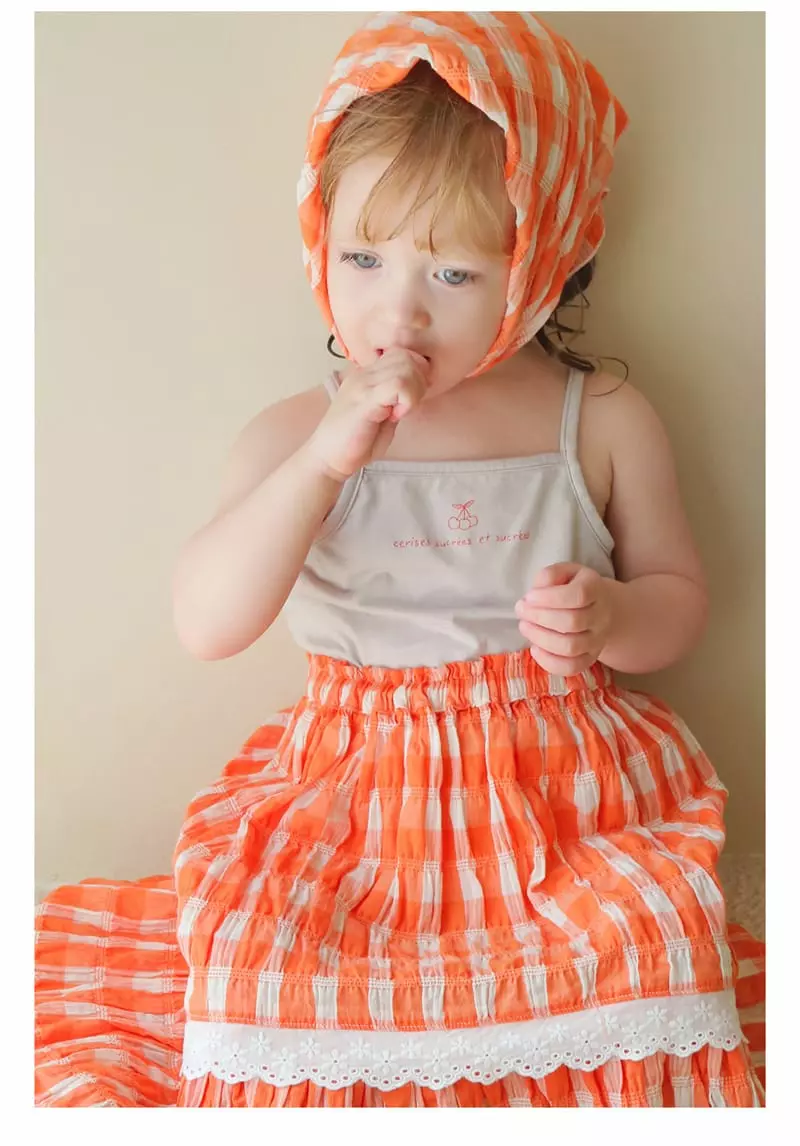 Amber - Korean Children Fashion - #fashionkids - Cherry Cemi Top
