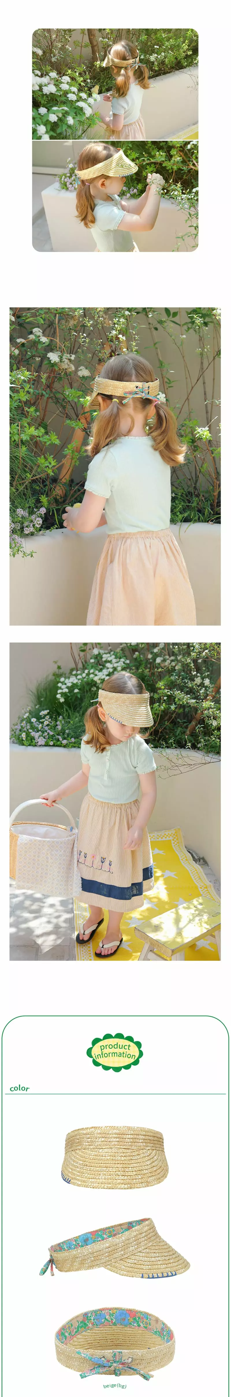 Amber - Korean Children Fashion - #minifashionista - Liberty Sun Cap - 3