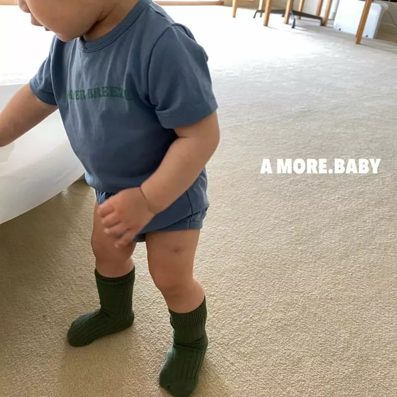 Amore - Korean Baby Fashion - #babyboutique - Bebe Brise Top Bottom Set - 10