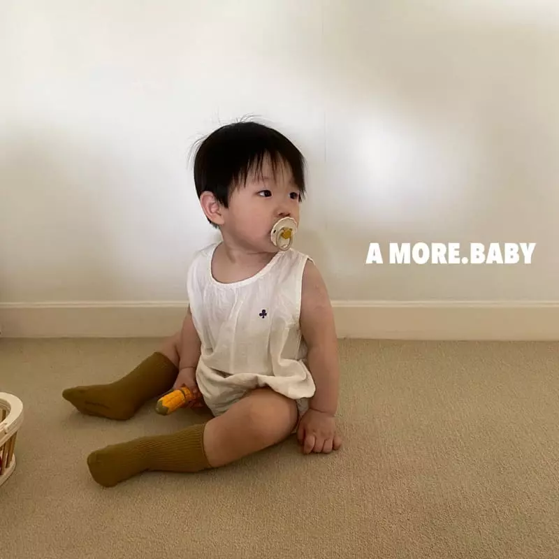 Amore - Korean Baby Fashion - #babyoutfit - Bebe Clover Bodysuit - 3