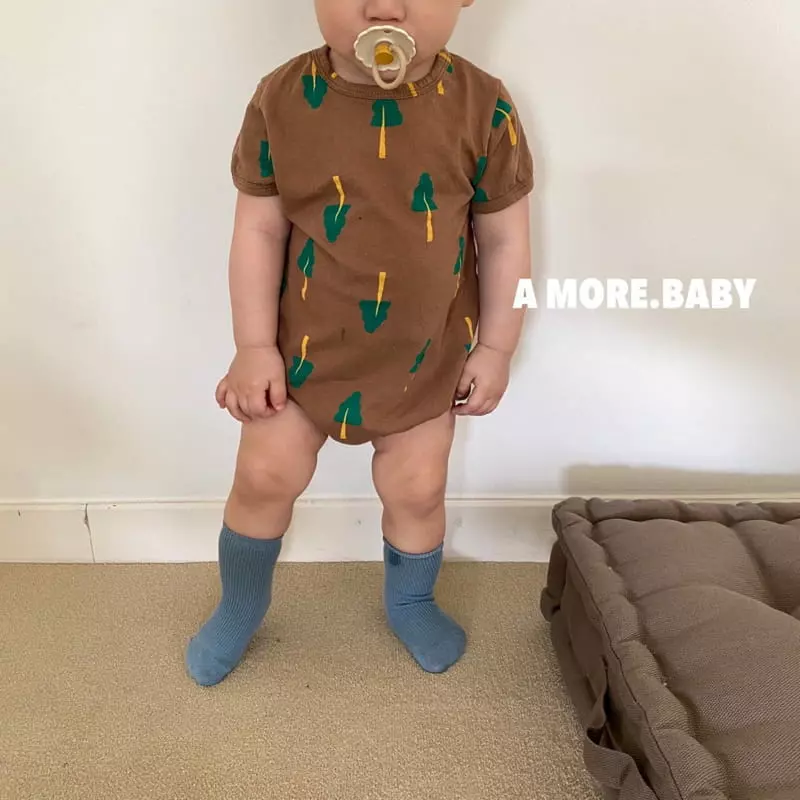 Amore - Korean Baby Fashion - #babyoutfit - Bebe Tree Bodysuit - 4