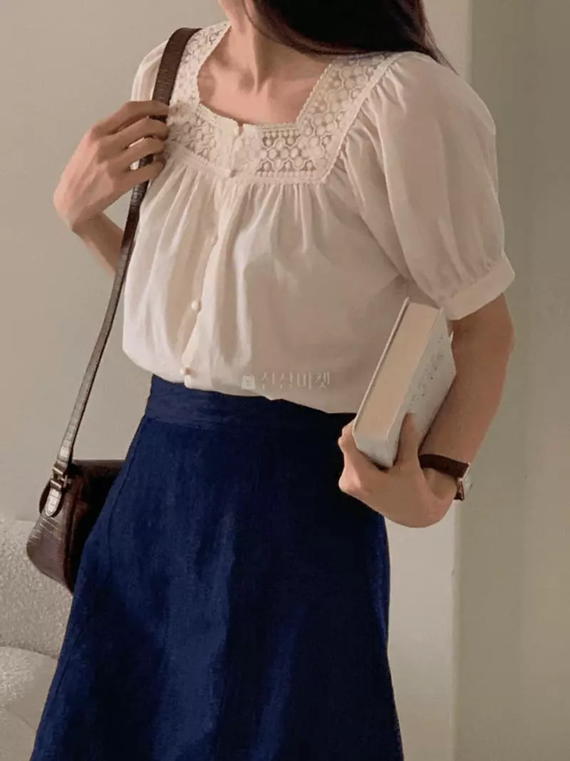 And More - Korean Women Fashion - #momslook - Rea Blouse - 3
