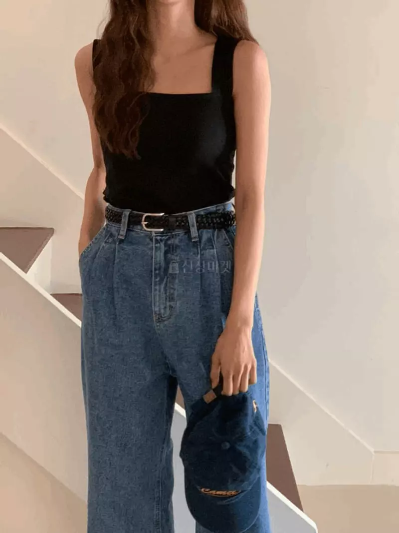 And More - Korean Women Fashion - #momslook - Square Sleeveless
