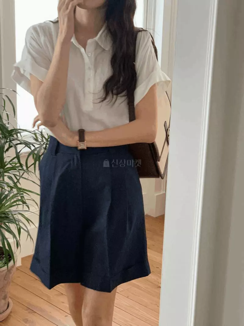 And More - Korean Women Fashion - #momslook - Capra Shorts - 2