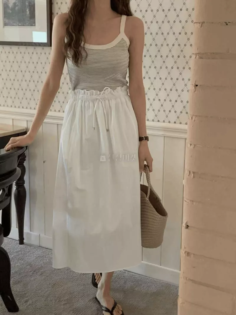 And More - Korean Women Fashion - #momslook - Butter Skirt - 2