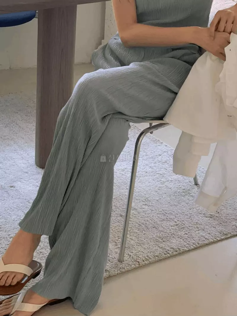 And More - Korean Women Fashion - #momslook - Pleats Pants - 2