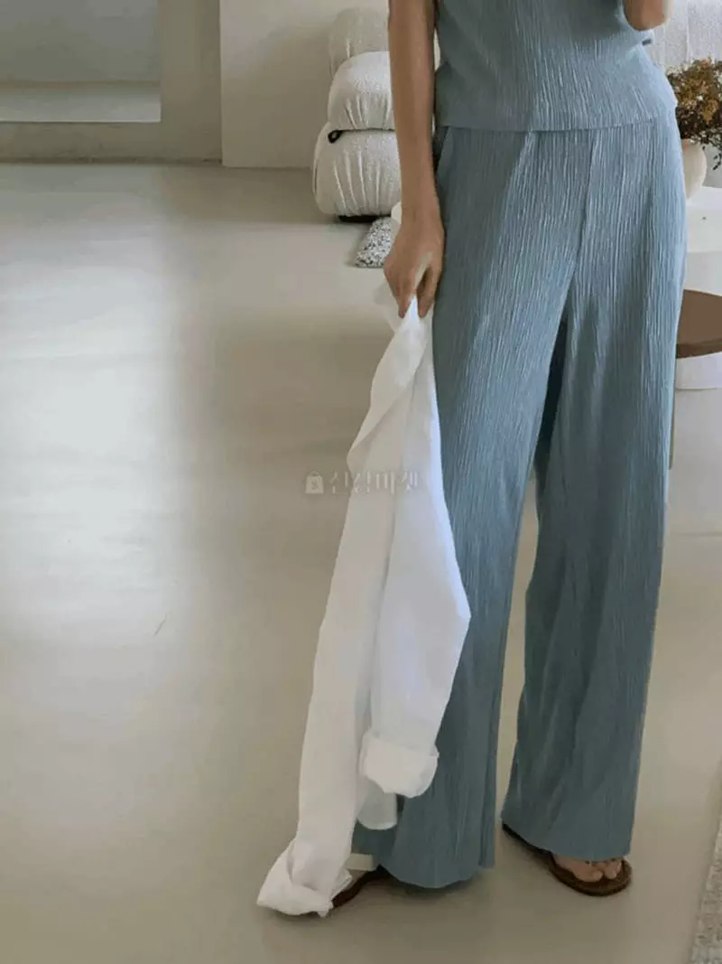 And More - Korean Women Fashion - #momslook - Pleats Pants - 3