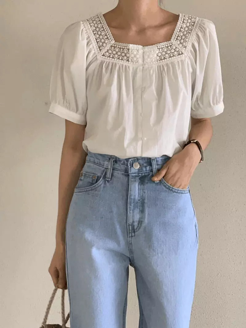 And More - Korean Women Fashion - #thatsdarling - Rea Blouse