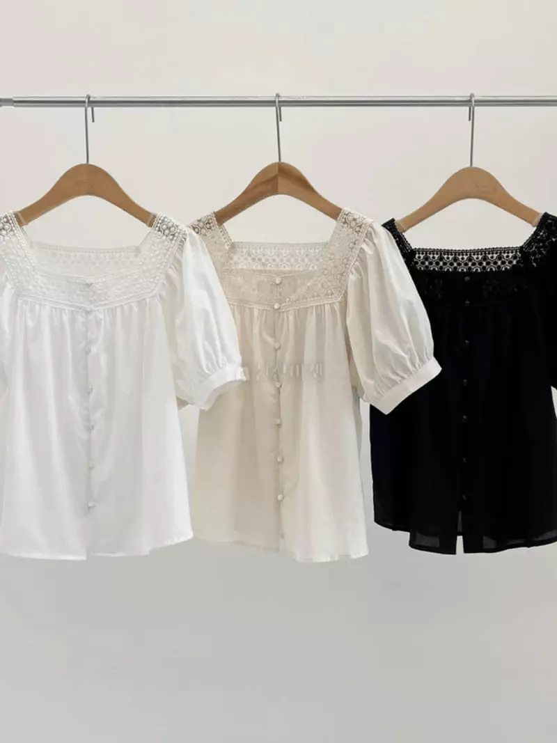And More - Korean Women Fashion - #momslook - Rea Blouse - 4