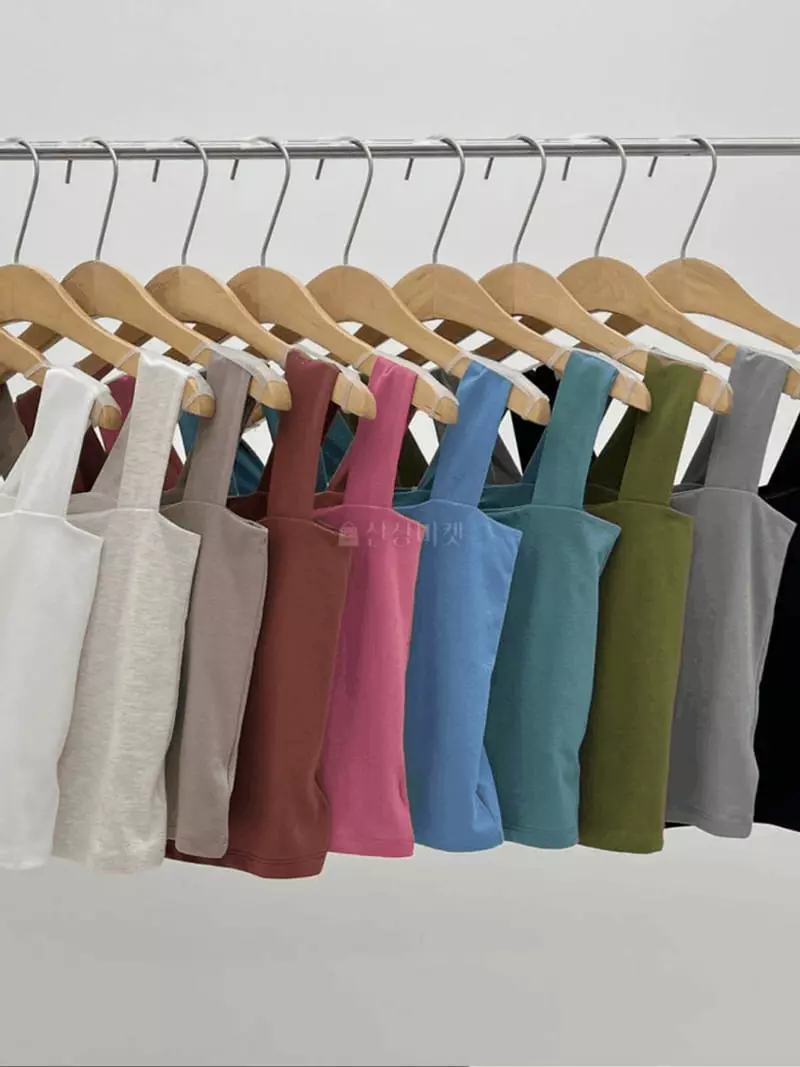 And More - Korean Women Fashion - #momslook - Square Sleeveless - 4
