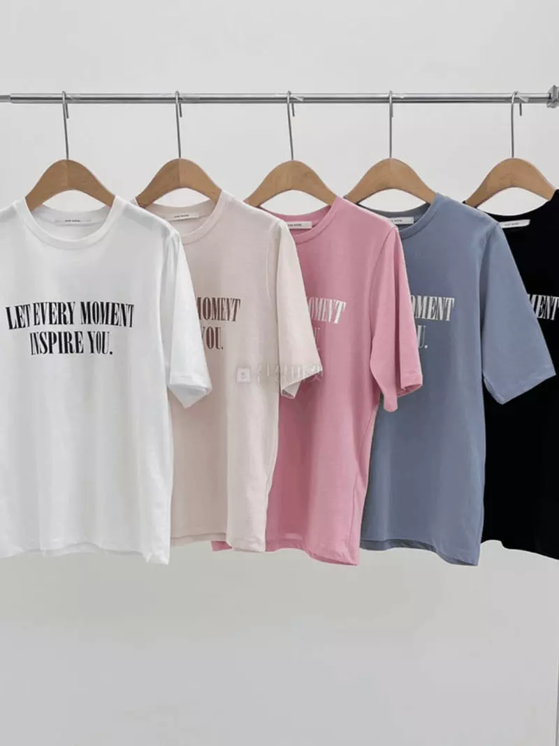 And More - Korean Women Fashion - #momslook - Moment Tee - 4