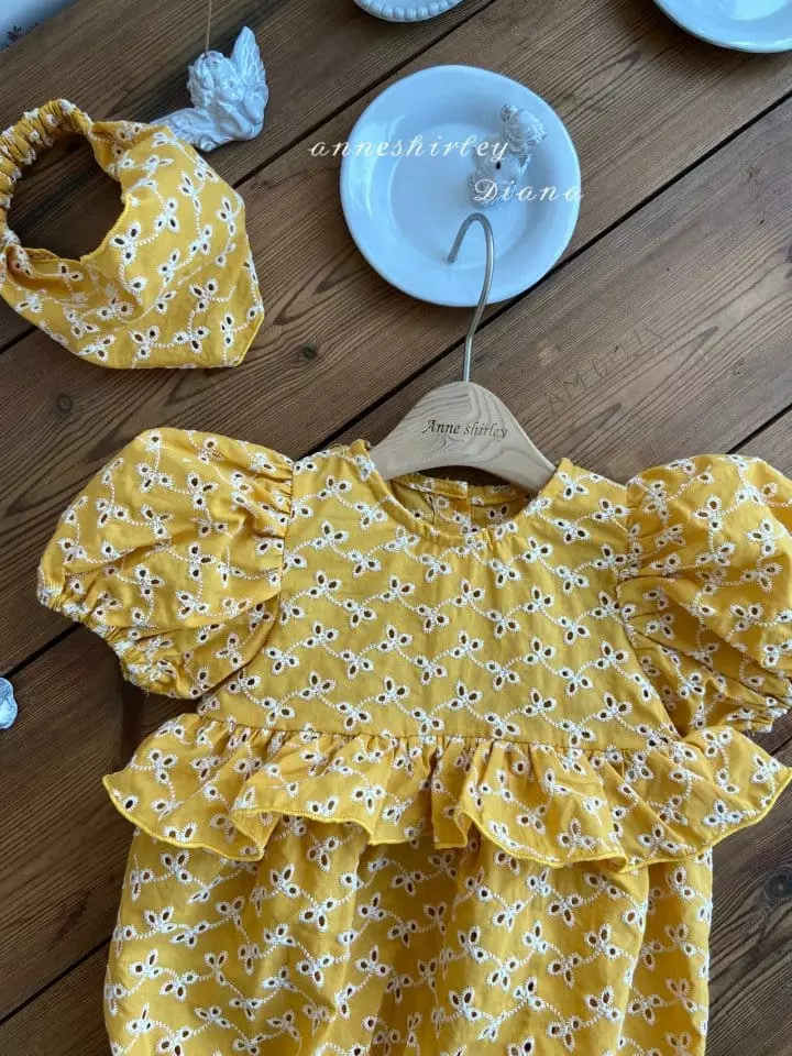 Anne Shirley - Korean Baby Fashion - #babyboutique - Yurea Bodysuit with Hairband - 9