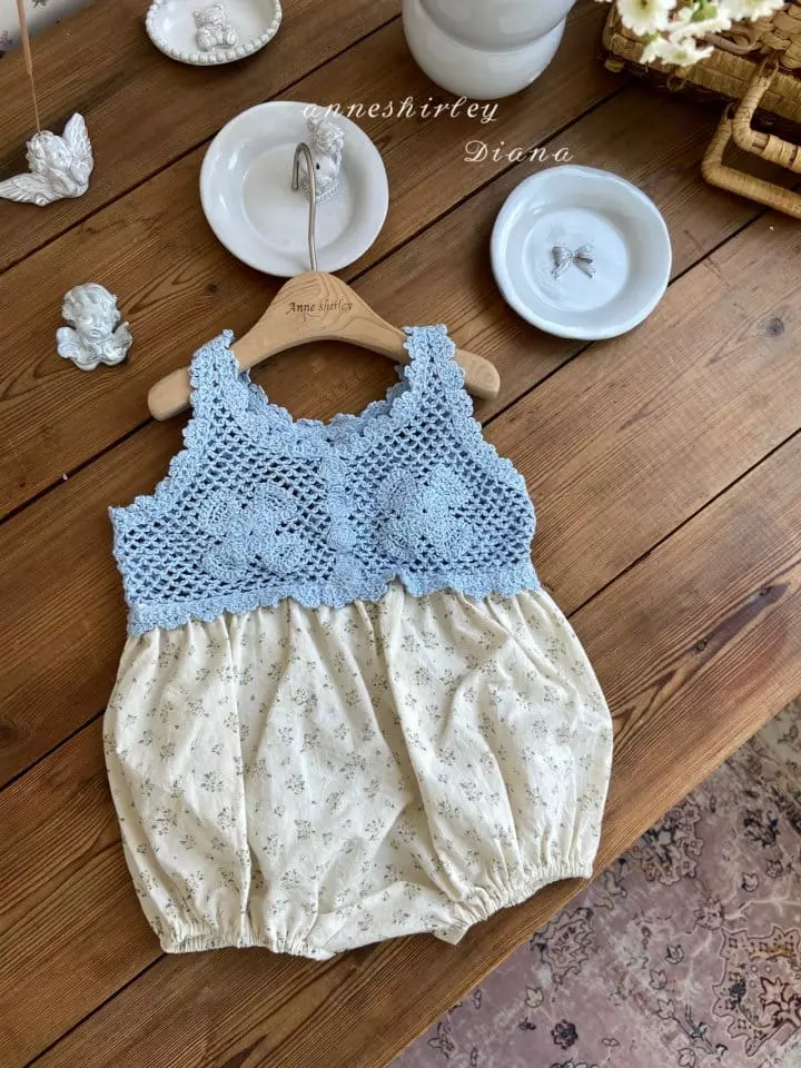 Anne Shirley - Korean Baby Fashion - #babylifestyle - Helen Knitting Bodysuit