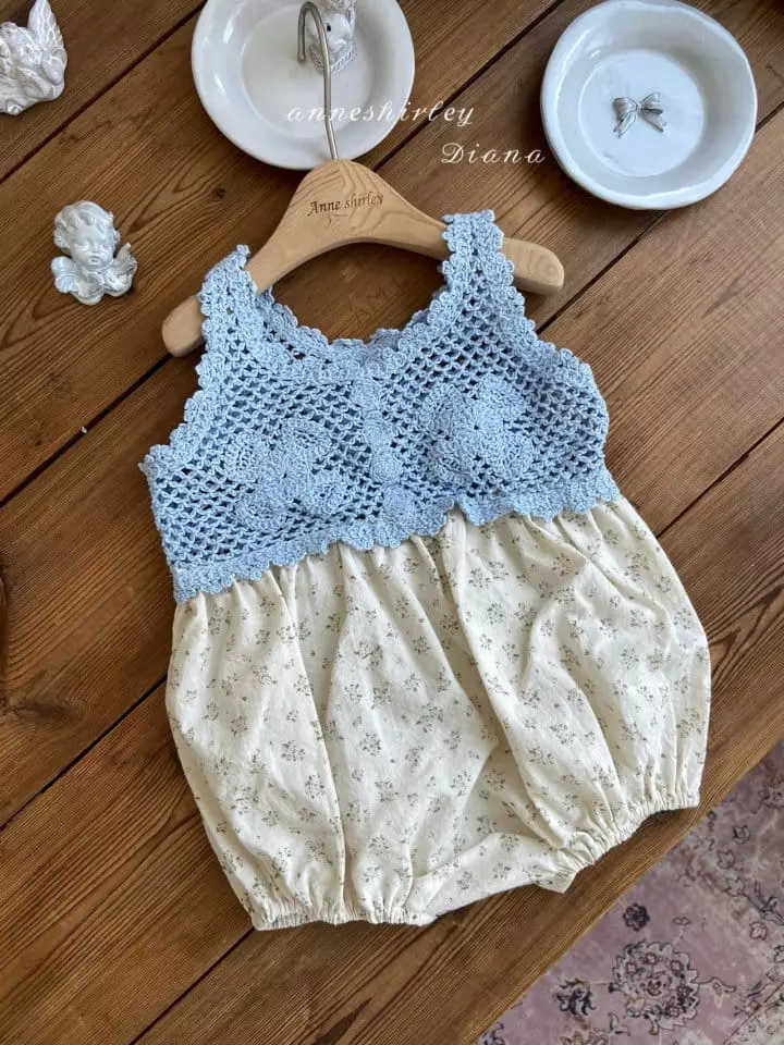 Anne Shirley - Korean Baby Fashion - #babyoninstagram - Helen Knitting Bodysuit - 2