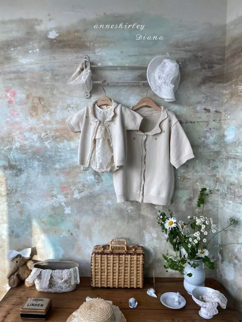 Anne Shirley - Korean Baby Fashion - #babyoninstagram - Summer Knit Cardigan with Mom - 12