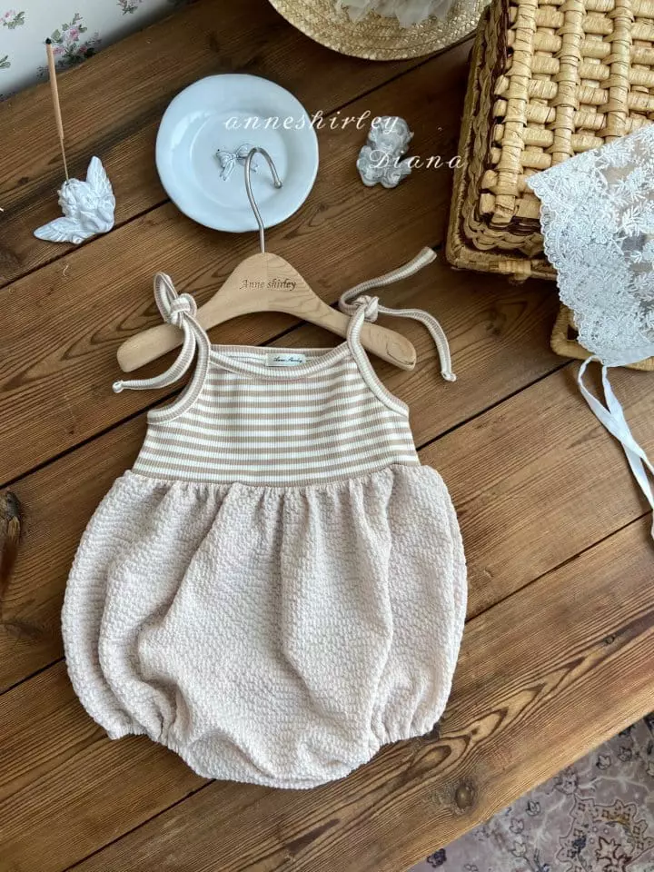 Anne Shirley - Korean Baby Fashion - #babyootd - Butter Sleeveless Bodysuit - 3