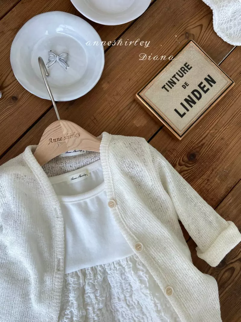 Anne Shirley - Korean Baby Fashion - #babyoutfit - Linen Natural Cardigan - 6