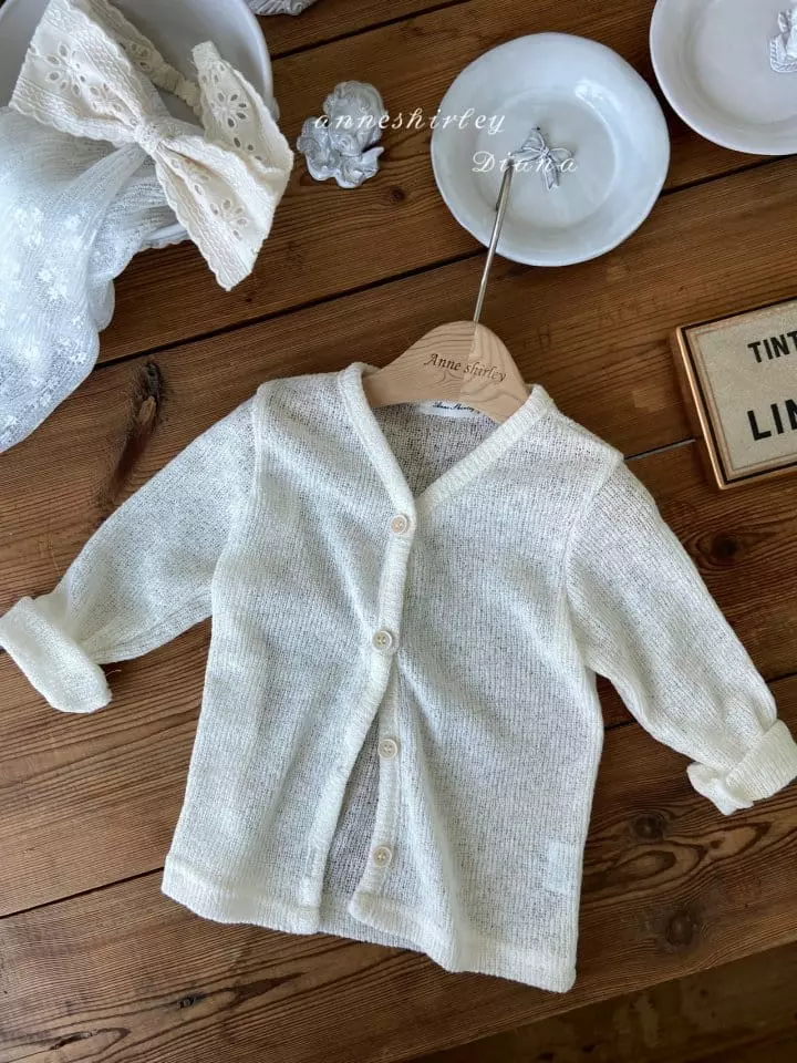 Anne Shirley - Korean Baby Fashion - #babywear - Linen Natural Cardigan - 7