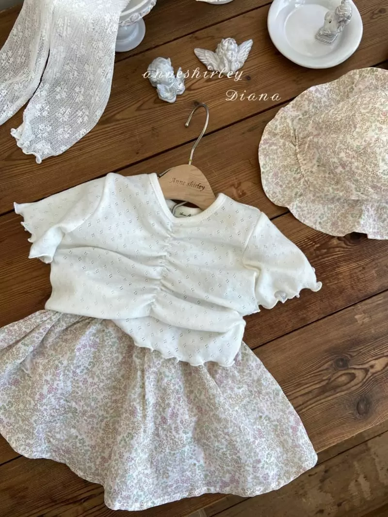 Anne Shirley - Korean Children Fashion - #kidzfashiontrend - Vanilla Tee