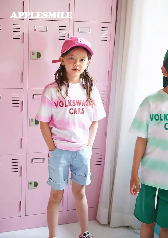 Apple Smile - Korean Children Fashion - #Kfashion4kids - Volkswagen Tee - 6