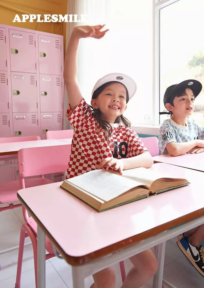 Apple Smile - Korean Children Fashion - #Kfashion4kids - 10 Tee