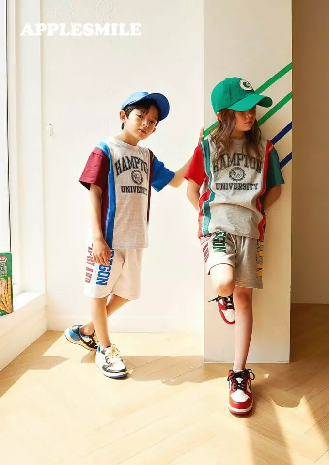 Apple Smile - Korean Children Fashion - #childofig - Hampton Tee - 3