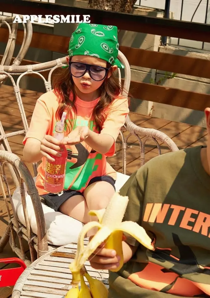 Apple Smile - Korean Children Fashion - #childofig - IF Tee - 7