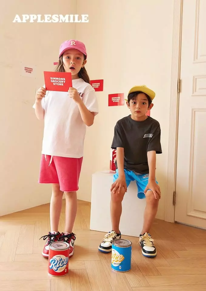 Apple Smile - Korean Children Fashion - #childrensboutique - Seven Tee - 2