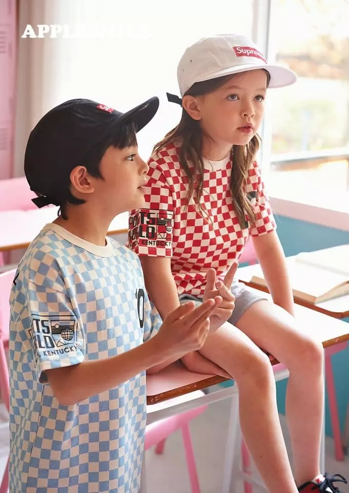 Apple Smile - Korean Children Fashion - #littlefashionista - 10 Tee - 2