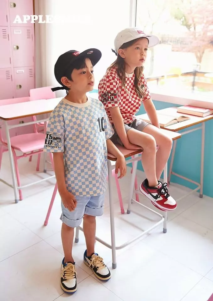 Apple Smile - Korean Children Fashion - #magicofchildhood - 10 Tee - 3
