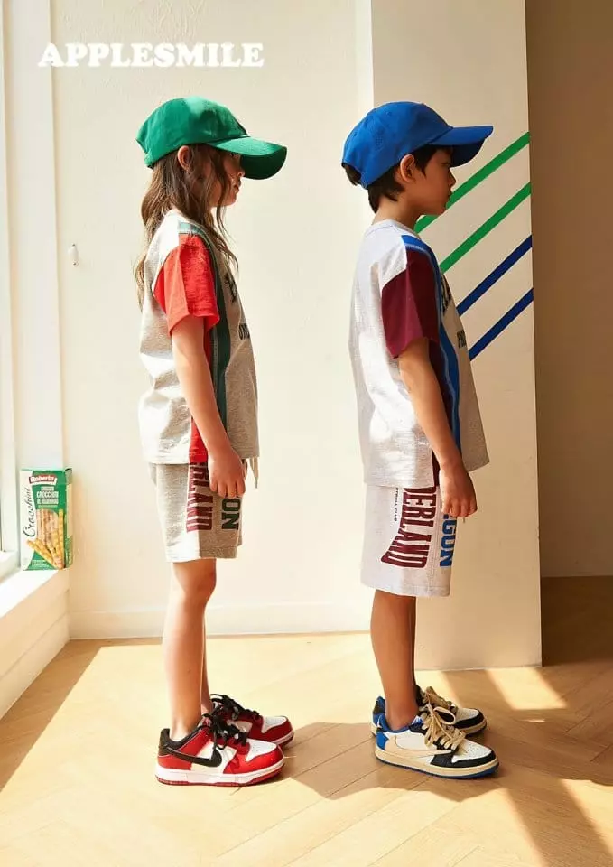 Apple Smile - Korean Children Fashion - #minifashionista - Duck Gun Shorts