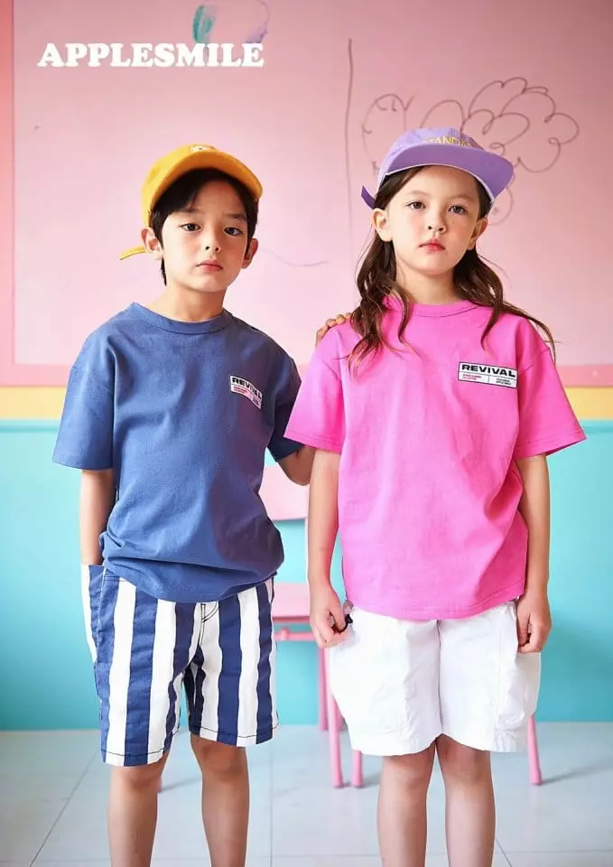 Apple Smile - Korean Children Fashion - #prettylittlegirls - Revival Tee - 7