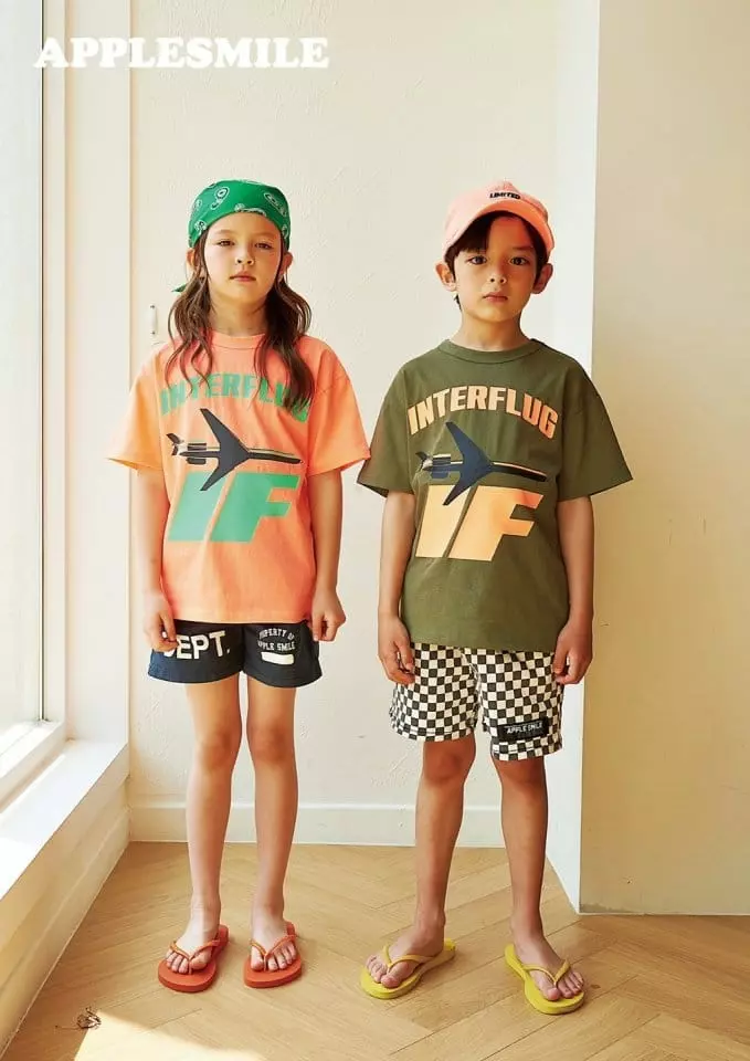 Apple Smile - Korean Children Fashion - #prettylittlegirls - IF Tee - 6