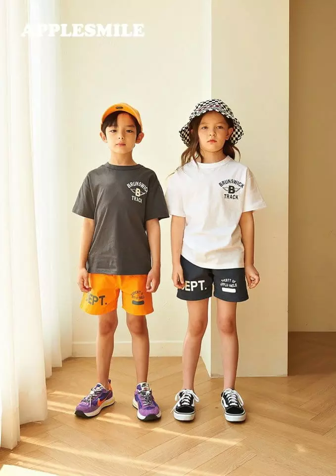 Apple Smile - Korean Children Fashion - #prettylittlegirls - DEPT Shorts - 4