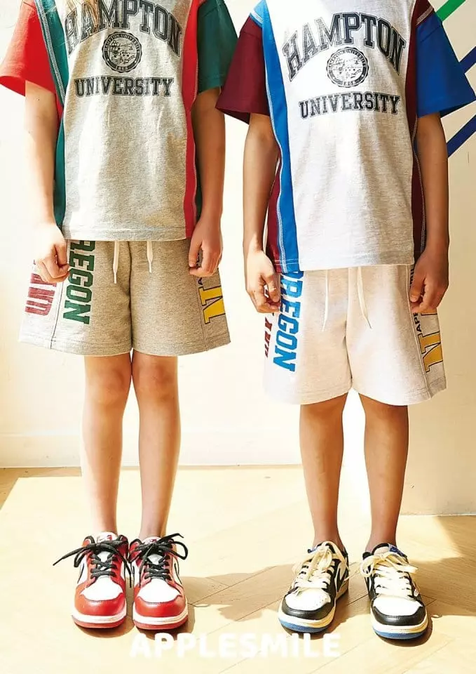 Apple Smile - Korean Children Fashion - #todddlerfashion - Duck Gun Shorts - 3