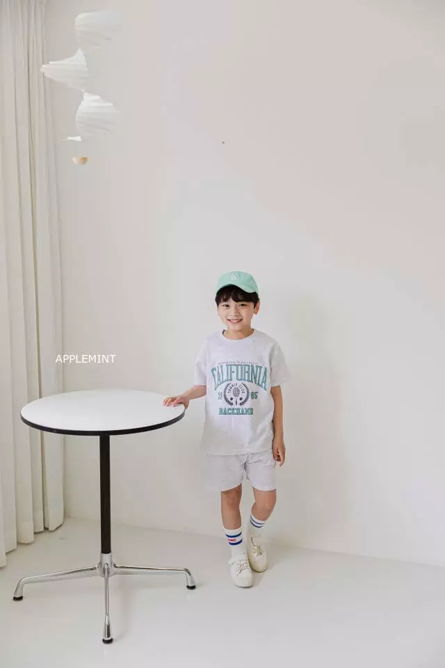 Applemint - Korean Children Fashion - #kidzfashiontrend - Tennis Top Bottom Set - 4