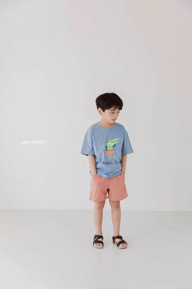 Applemint - Korean Children Fashion - #Kfashion4kids - Crocodile Tee - 12