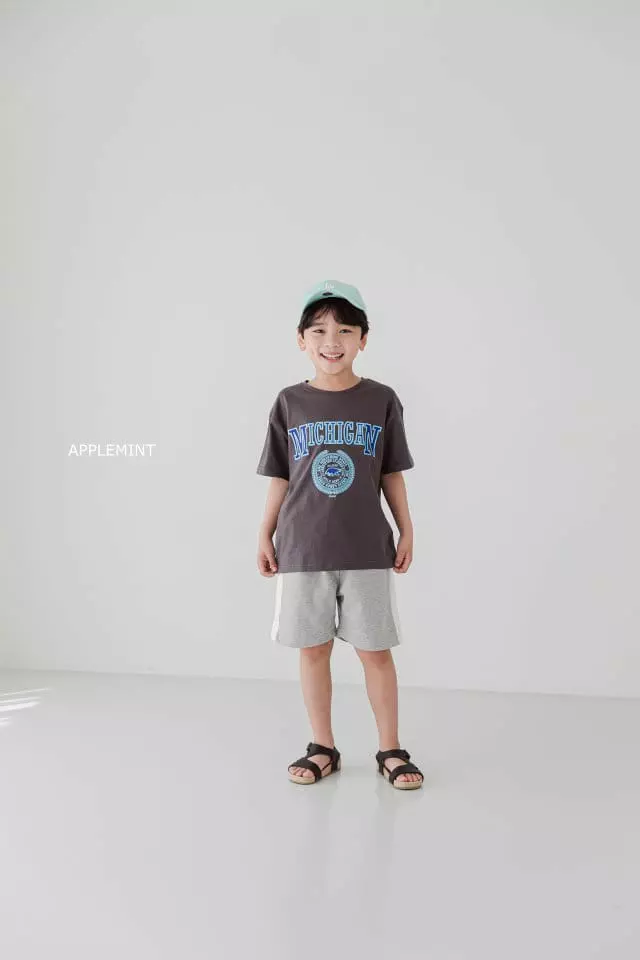 Applemint - Korean Children Fashion - #Kfashion4kids - Michigan Tee - 9