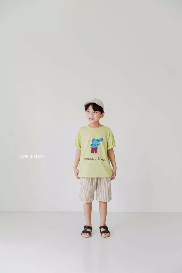 Applemint - Korean Children Fashion - #childofig - Crocodile Tee - 3