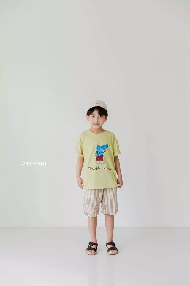 Applemint - Korean Children Fashion - #childofig - Crocodile Tee - 4