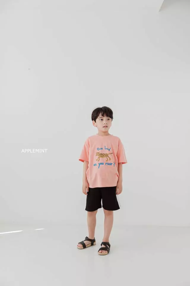 Applemint - Korean Children Fashion - #childofig - Leopard Tee - 2