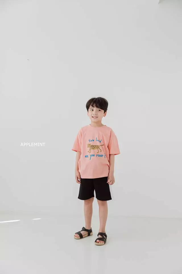 Applemint - Korean Children Fashion - #childofig - Leopard Tee - 3