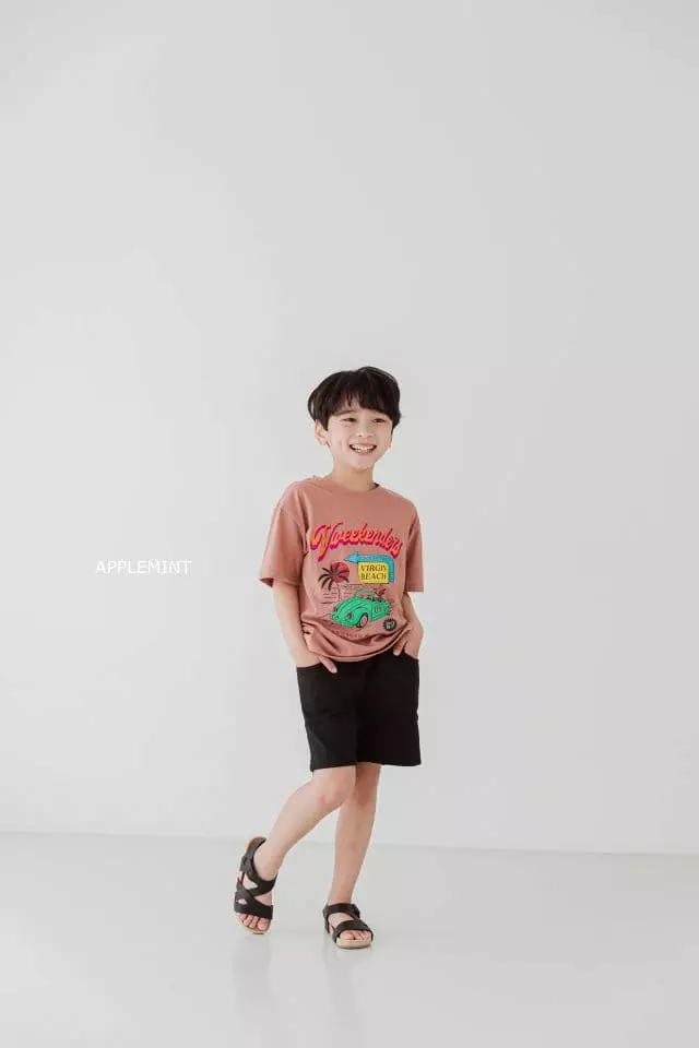 Applemint - Korean Children Fashion - #childrensboutique - Beach Tee - 6