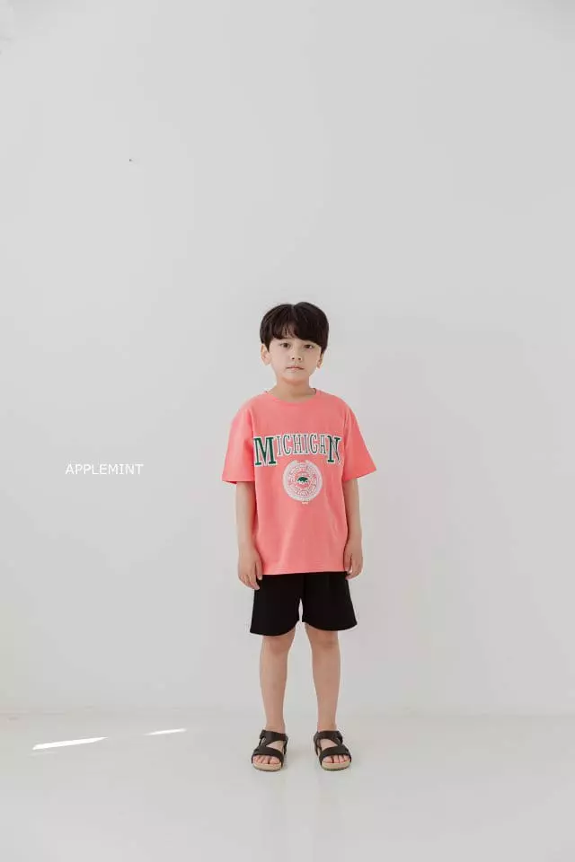 Applemint - Korean Children Fashion - #designkidswear - Michigan Tee - 3