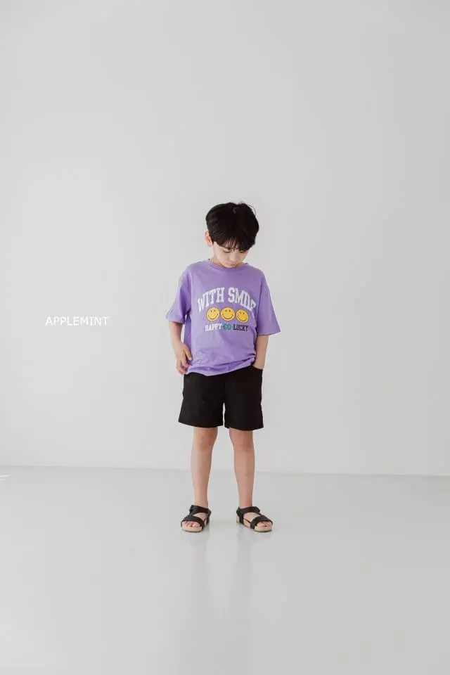 Applemint - Korean Children Fashion - #discoveringself - With Smile Tee - 11