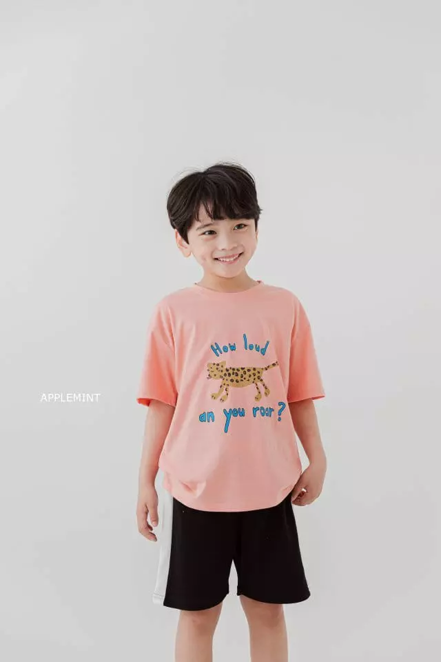 Applemint - Korean Children Fashion - #discoveringself - Leopard Tee - 6