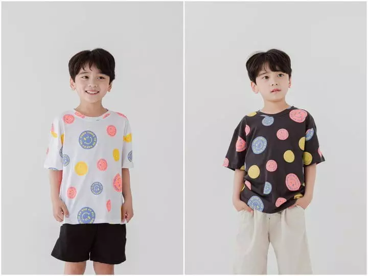 Applemint - Korean Children Fashion - #discoveringself - Smile Tee