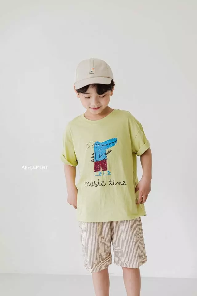 Applemint - Korean Children Fashion - #fashionkids - Crocodile Tee - 8